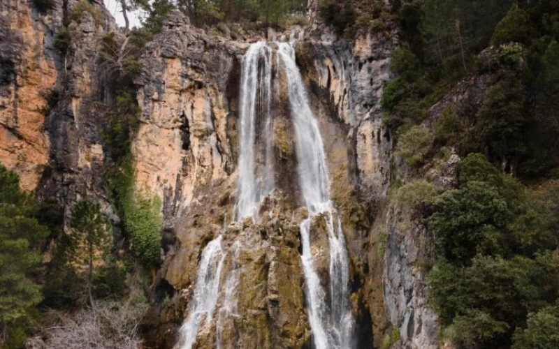 Vista de la cascada de Ouzoud en Marruecos